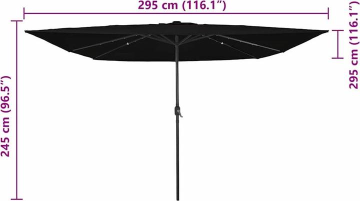 Image du produit vidaXL Garten-Sonnenschirm (2.95 m)