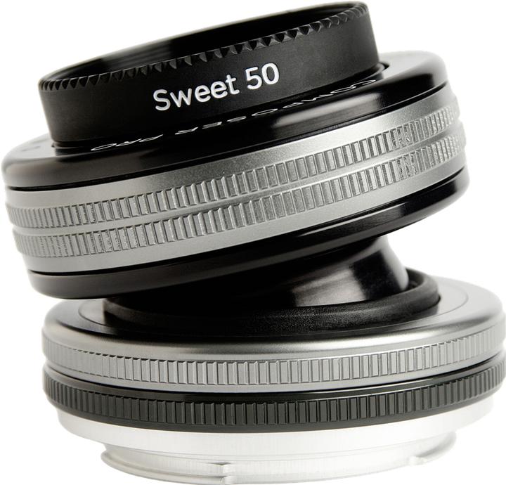 Lensbaby Composer Pro II incl. optique Sweet 50 Canon EF (Canon EF, Plein format, APS-C / DX)