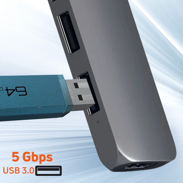 Immagine prodotto Satechi ST-SCMA2M (USB-C, 6 Porti)