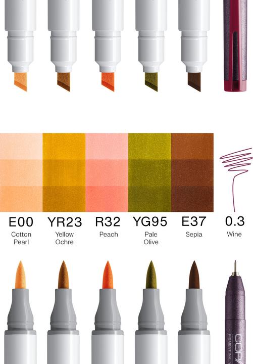 Produktbild Copic Ciao Manga (6x)