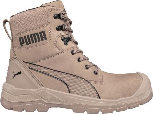 Produktbild Puma Sicherheitsstiefel CONQUEST STONE HIGH Grösse 45 stone S3 CI HI HRO SRC DIN EN ISO 20345 Nubukleder (S3, 45)