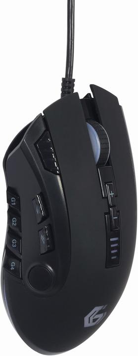Image du produit Gembird Souris de jeu 12 boutons avec éclairage LED (Filaire)