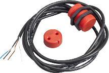 Produktbild TE Sensors Cylindrical safety switch,5m,2NO 1NO