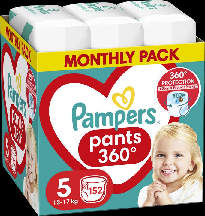Actual product image Pampers Pants (Size 5, Monthly box, 152 Piece)