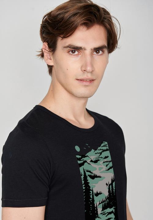 Actual product image Greenbomb T-Shirt Nature Lakeside (XXL)