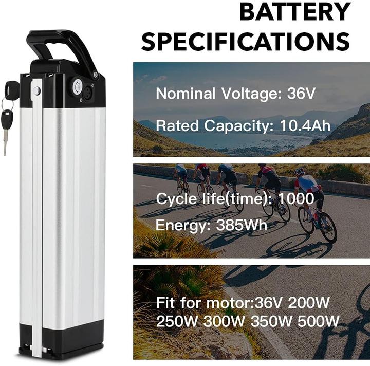 Produktbild Season E-Bike Akku 36V für Elektrofahrrad (ohne Ladegerät) (E-Bike Akku)