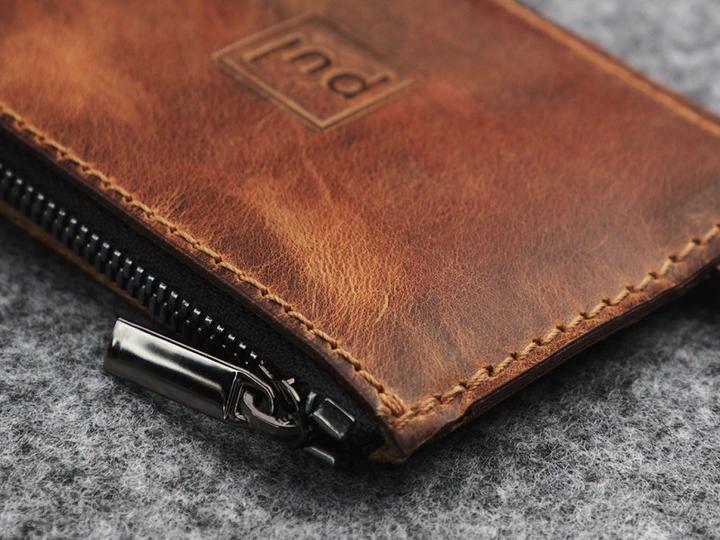 Actual product image Pularys Wallet OLDTIMER SLIM credit card holder