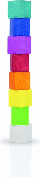 Image du produit Magnetoplan Aimant Cube (L x l x H) 20 x 20 x 20mm Bleu, Rose, Rouge, Orange, Jaune, Vert, Bleu-Vert (8x)