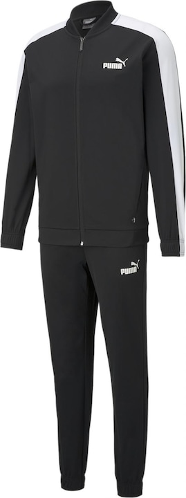 Actual product image Puma Mens Baseball Jersey Tracksuit, Black-Tangerine, XXL (XXL)