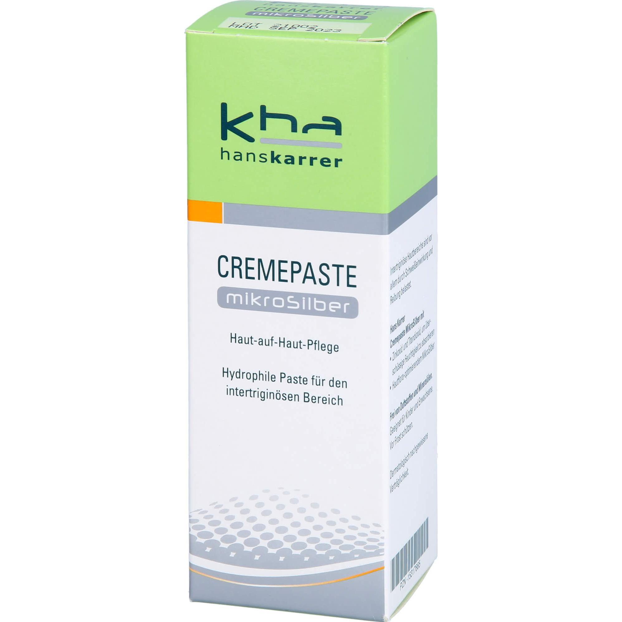 Hans Karrer, Bodylotion, Cremep Mikrosi, 50 ml CRE (Körpercreme, 50 ml)