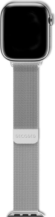 Produktbild Decoded Milanaise Traction Strap 38/40/41mm Titanium (Edelstahl)