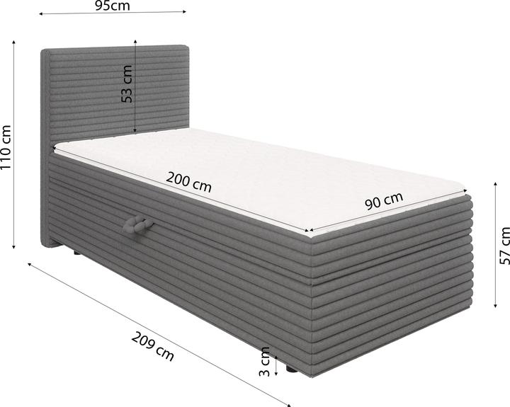 Actual product image Ropez Loret (90 x 200 cm)
