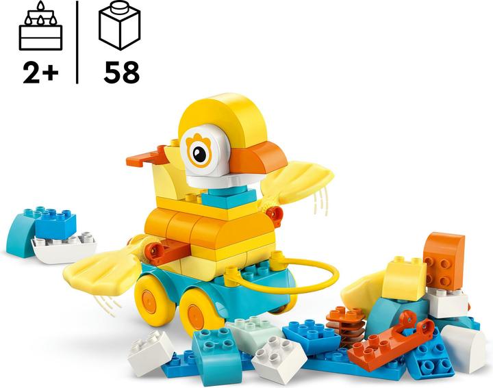 Actual product image LEGO Tiere auf Rädern 3-in-1-Set (10448)