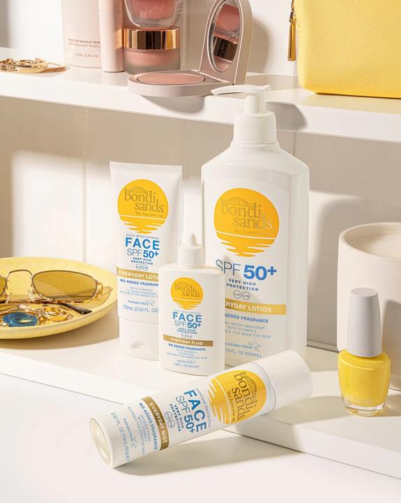 Actual product image Bondi Sands - Bs Spf 50+ Everyday Face Lotion (Sun cream face, SPF 50+, 75 ml)