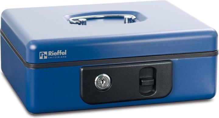 Produktbild Rieffel Geldkassette mit Federdeckel DELUXE 2 BLAU