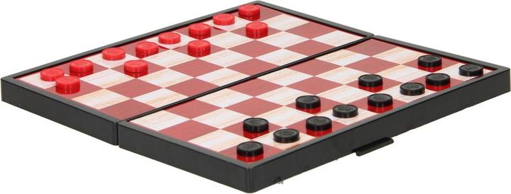 Actual product image Magnetic chess and draughts set