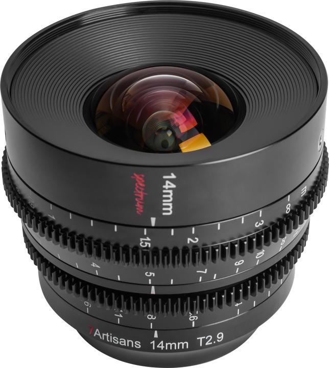 Actual product image 7artisans Spectrum 14mm T2.9 Sony E (Sony E, APS-C / DX)
