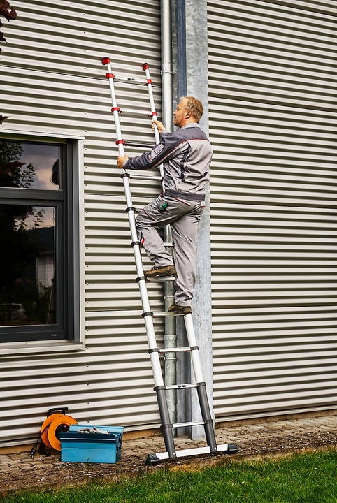 Actual product image Hailo T80 FlexLine (Single ladder, 264 cm)