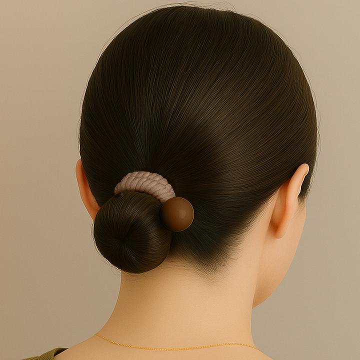 Immagine prodotto Avizar Haargummi mit gestricktem Perlenbesatz Astrid (Elastico per capelli)