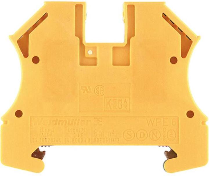 Produktbild Weidmüller Reihenklemme Schutzleiter WPE 6