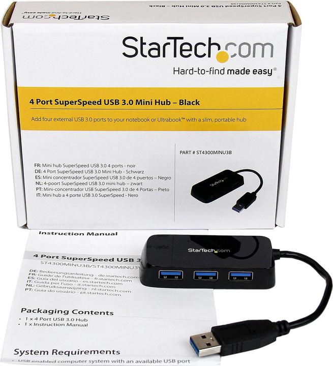 Image du produit StarTech Hub USB (USB-C, 4 Ports)