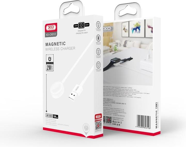 Actual product image xO Qi CX12 inductive charger for Apple Watch (white) (2.50 W)