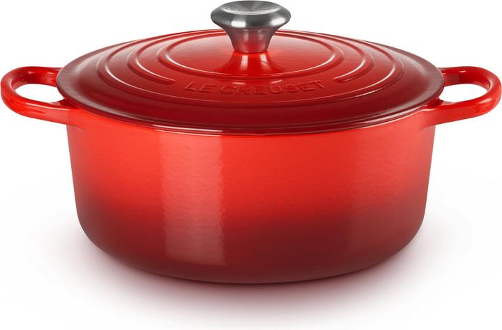 Produktbild Le Creuset Signature (26 cm, Bräter + Schmortopf, Gusseisen)
