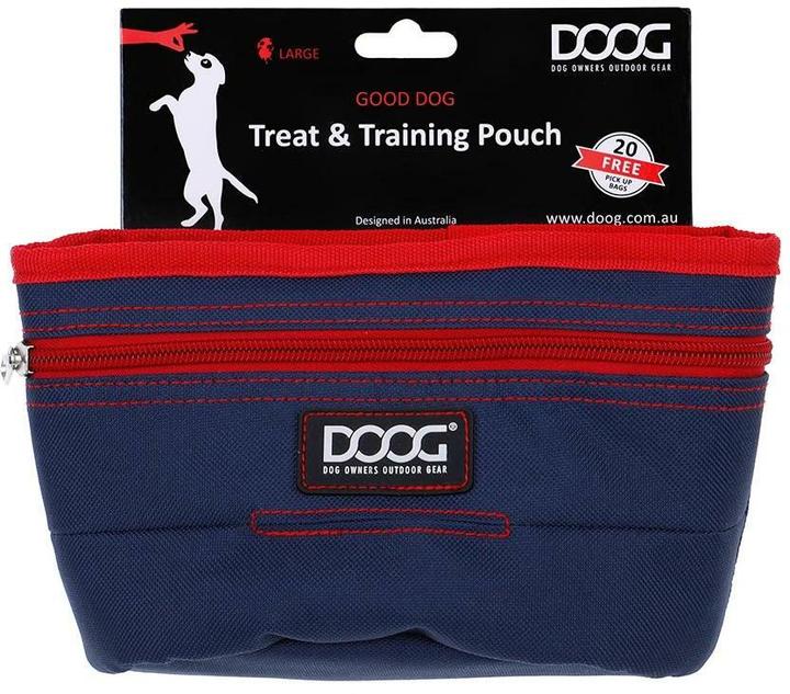 Produktbild Doog Treat Pouch L Navy / Rot (L, Agility)