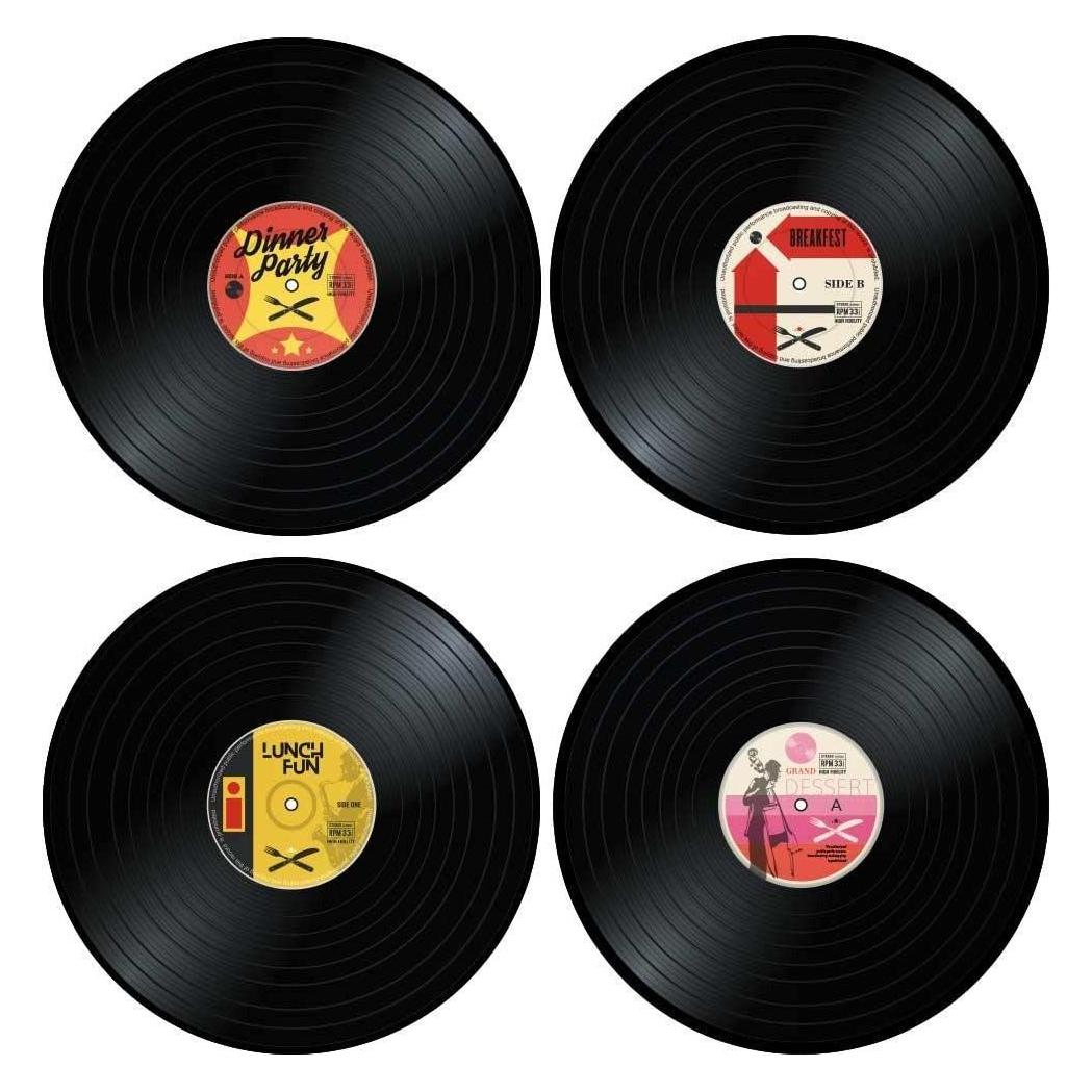Mikamax, Placemats, Vinyl Placemats (4 Pcs.)