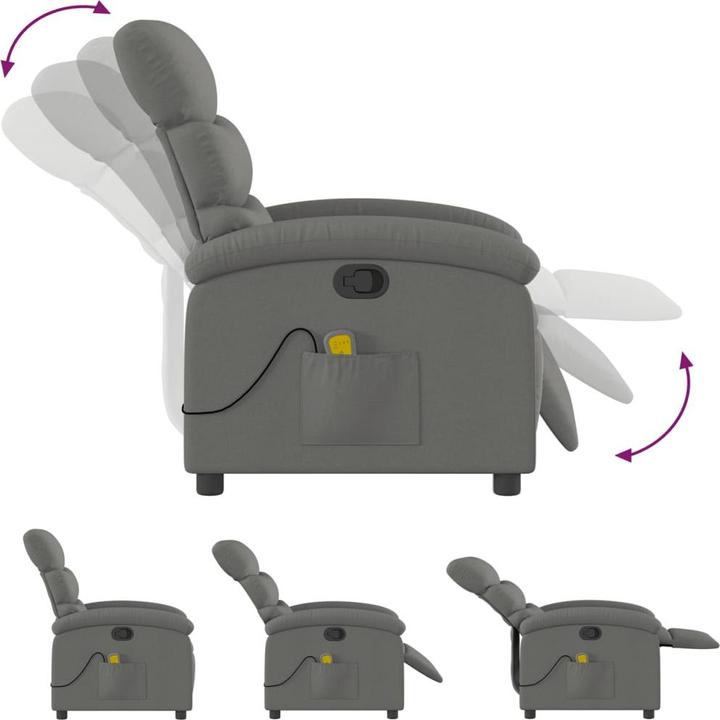 Actual product image VidaXL Gris