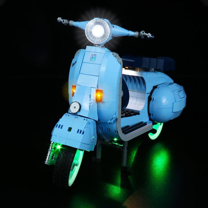 Produktbild BrickBling LED Licht Set für LEGO Vespa 125 (10298) inkl. Fernbedienung
