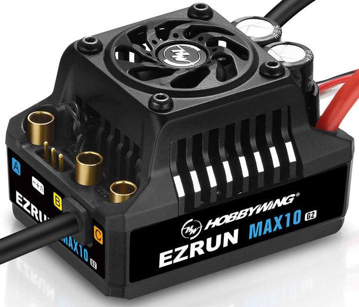 Produktbild Hobbywing Ezrun MAX10 G2 Regler 80 Amp 2-3s LiPo BEC 5A