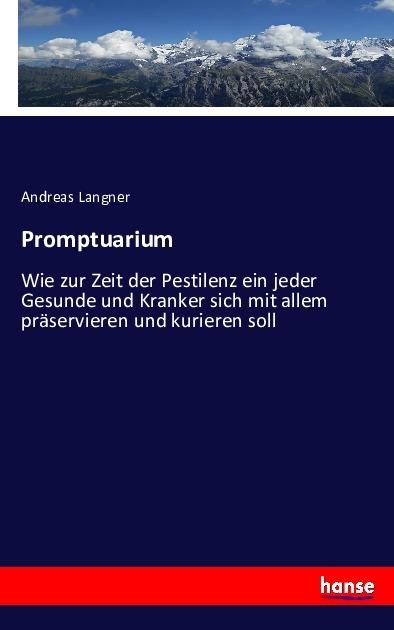 Produktbild Promptuarium (Deutsch, Andreas Langner, 2016)