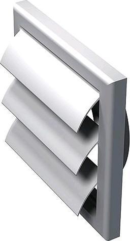 Siku Clapet de fermeture 100 mm blanc