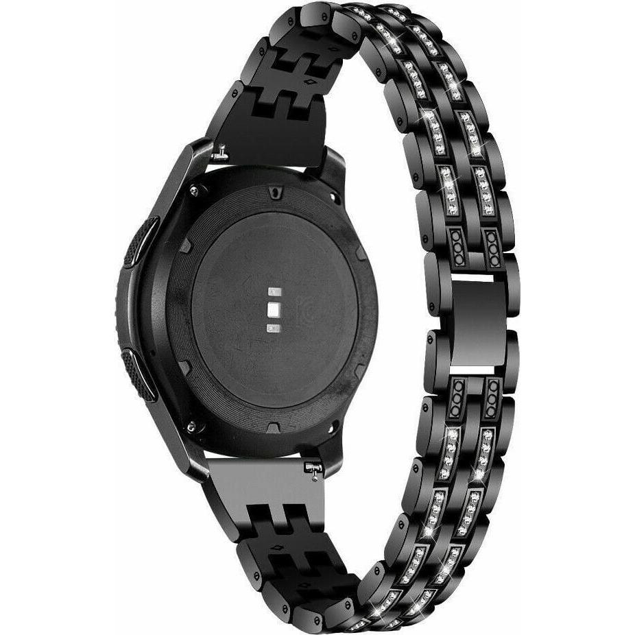 Strap-it Armband (22 mm), Uhrenarmband, Schwarz