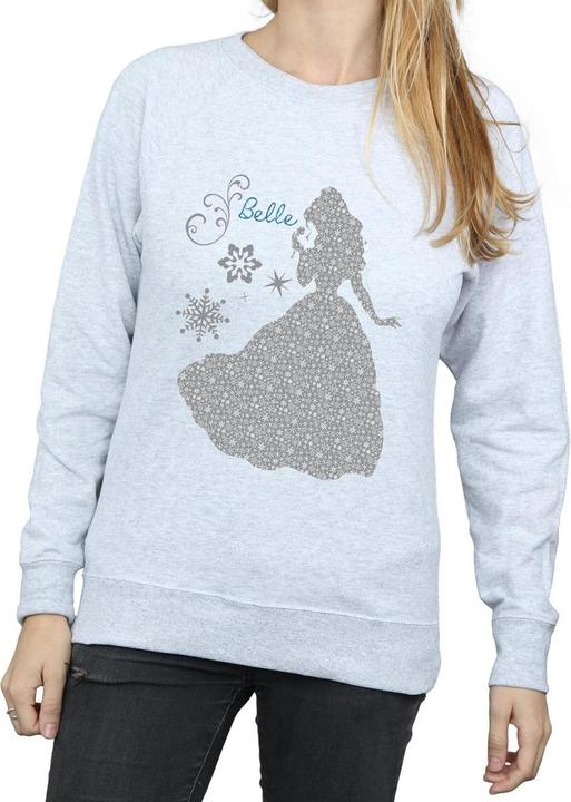 Produktbild Disney Princess Belle Christmas Silhouette Sweatshirt (S)
