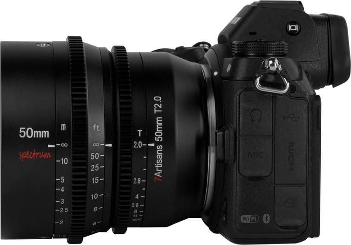 Produktbild 7artisans Spectrum 50mm T2.0 Nikon Z (Nikon Z, Vollformat)