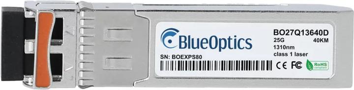 Actual product image BlueOptics Extreme Networks 25G-ER-SFP40KM Compatible SFP28 BO27Q13640D