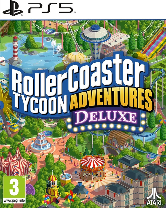Atari RollerCoaster Tycoon Adventures Deluxe (PS5, DE)