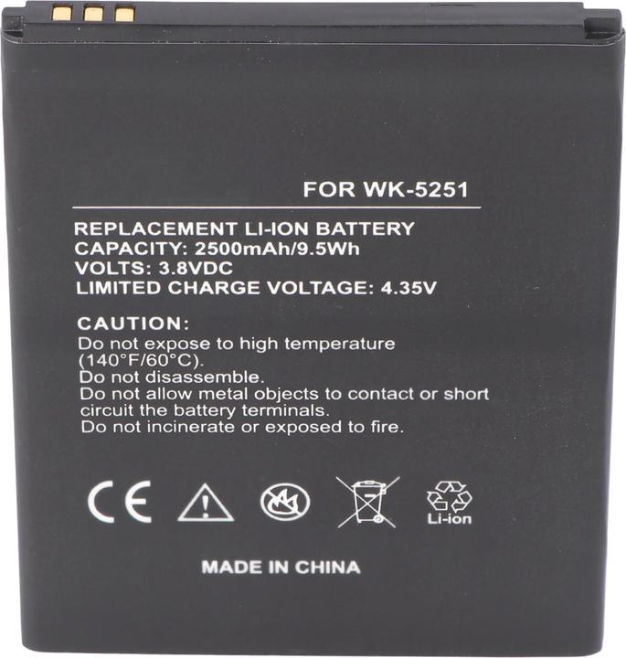 Image du produit Wiko Akku Pulp FAB 3G, Pulp FAB 4G Akku 5251 (Batterie, Wiko Pulp Fab)