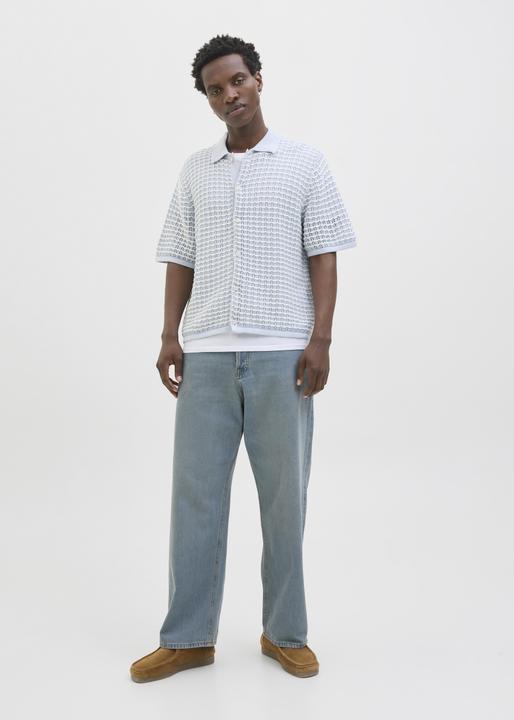 Produktbild Jack & Jones Jordia Knit Ss Polo Styd Ss25 (XL)