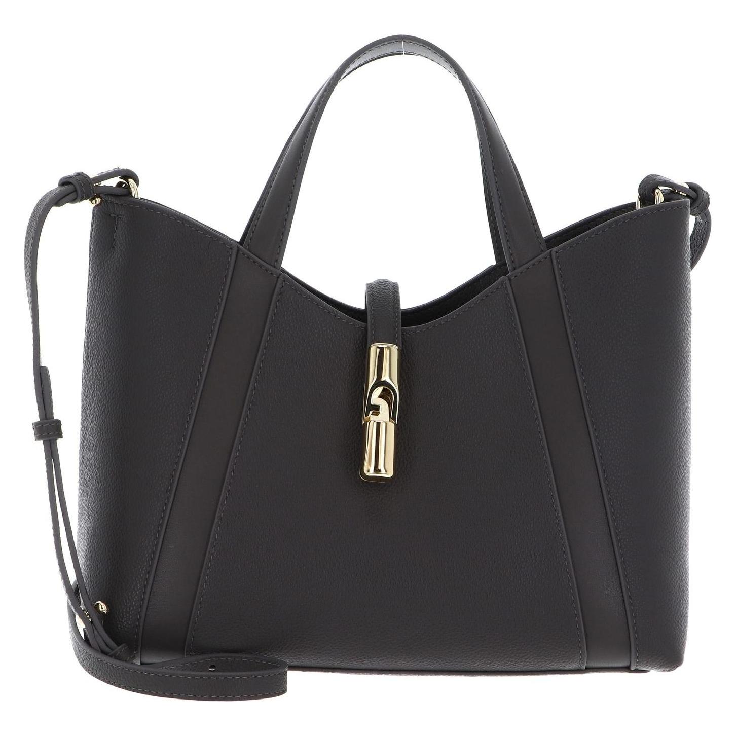 Furla, Damen, Tasche, Goccia Tote Bag, Grau