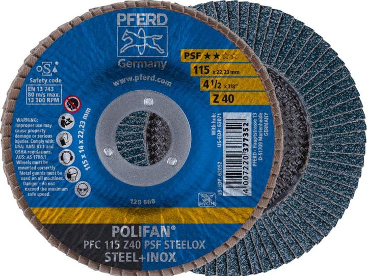 Produktbild Pferd Fächerschleifscheibe (40)