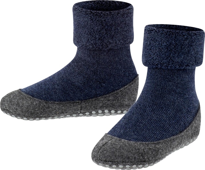 Actual product image Falke Cosyshoe Hut Finches, colour 6680 dark blue, size 23-24 (23)