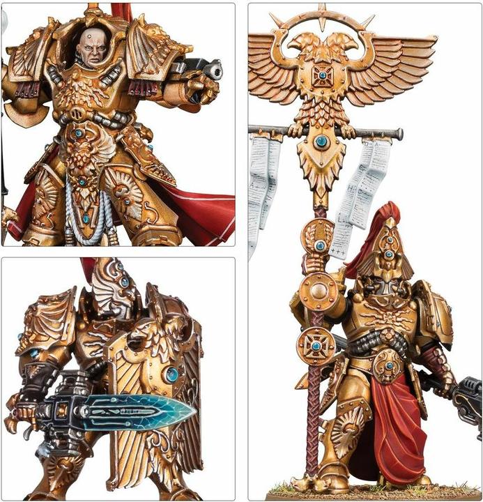 Actual product image Games Workshop Warhammer 40,000 - Adeptus Custodes Combat Patrol 2024 (Plastic)