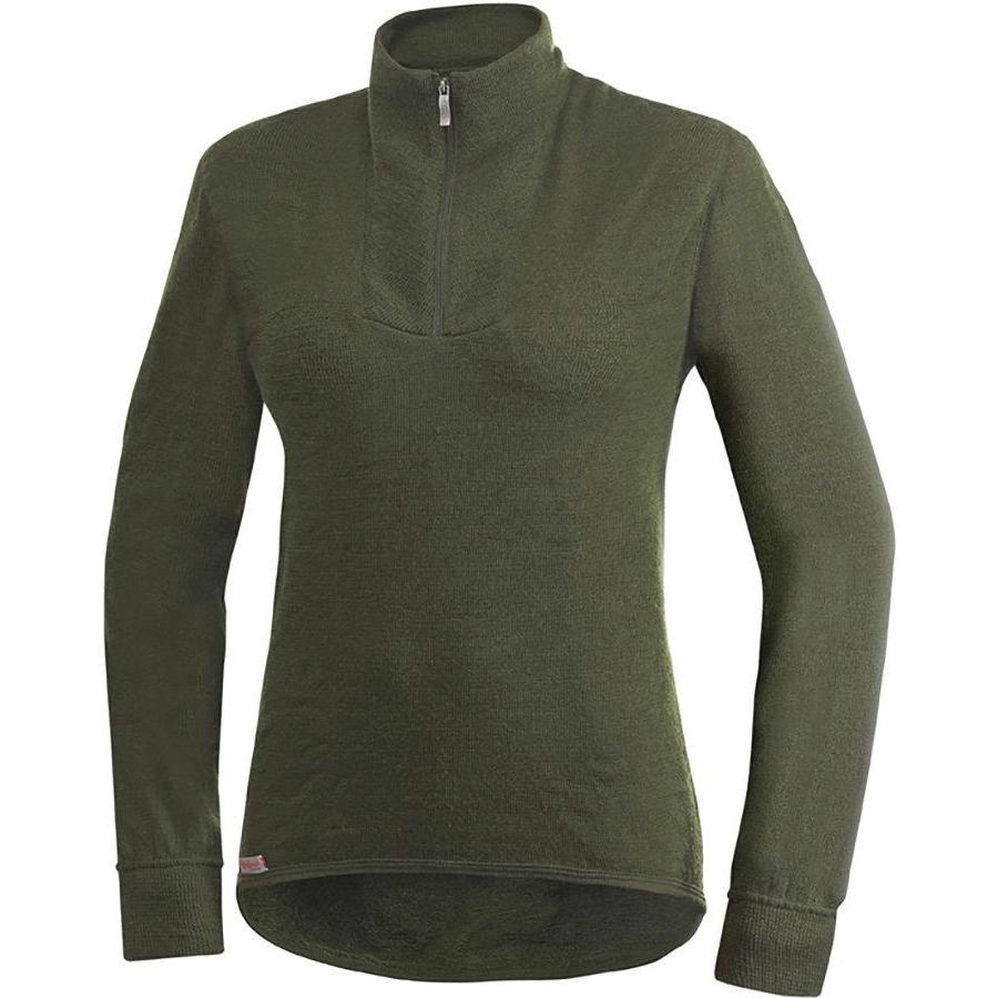 Woolpower, Unisex, Funktionsshirt, 200 Zip Turtleneck Unisex (XL), Grün, XL