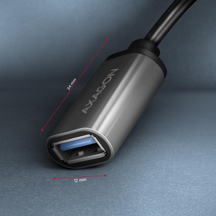 Productafbeelding Axagon USB type C - USB A (0.20 m, USB 3.2 Gen 1)
