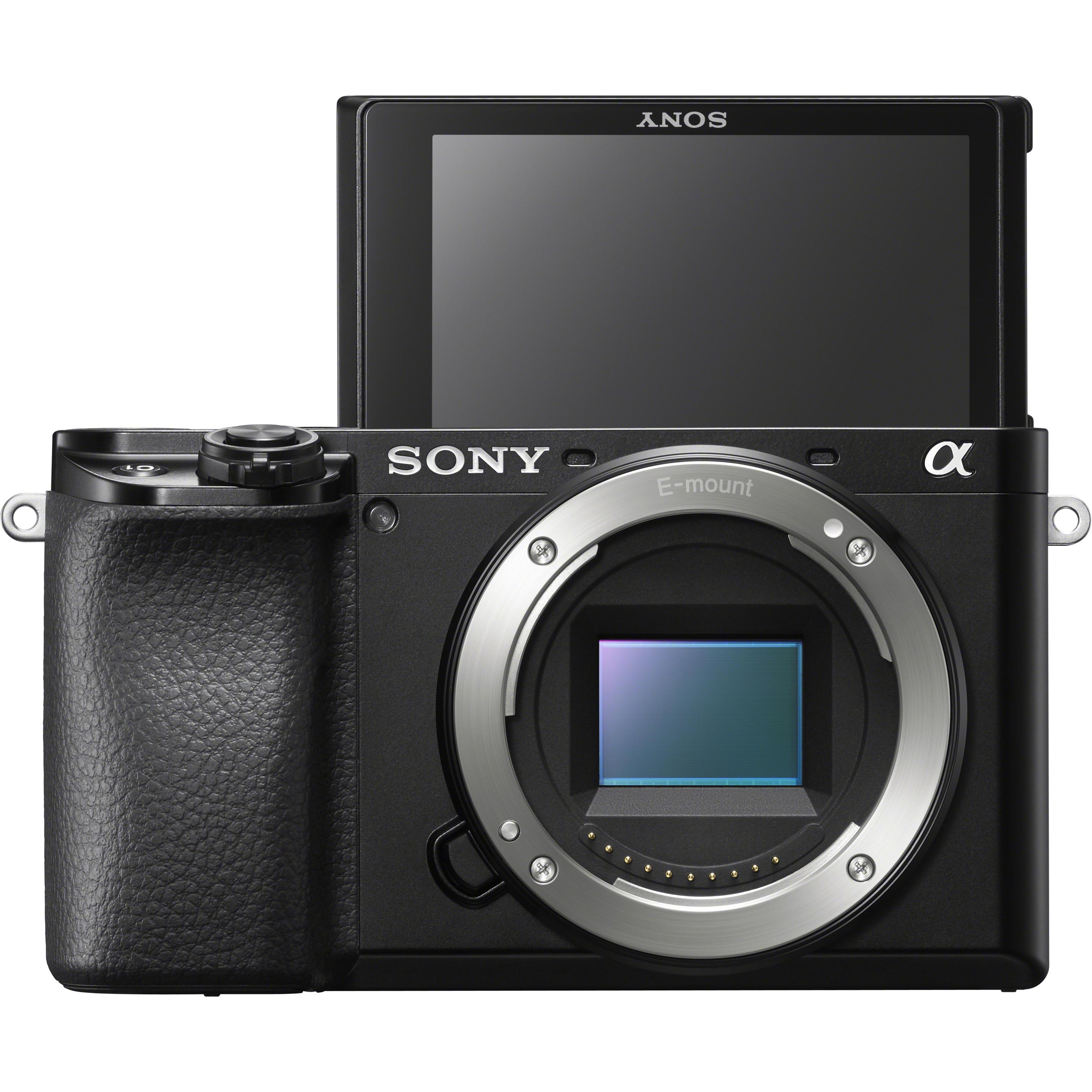 Sony Alpha 6100 (24.20 Mpx, APS-C / DX), Kamera, Schwarz