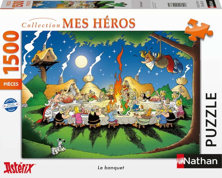 Produktbild Nathan Puzzle 1500 pieces Jigsaw Puzzle - 1500 Pieces - Asterix and Obelix : (1500 Teile)