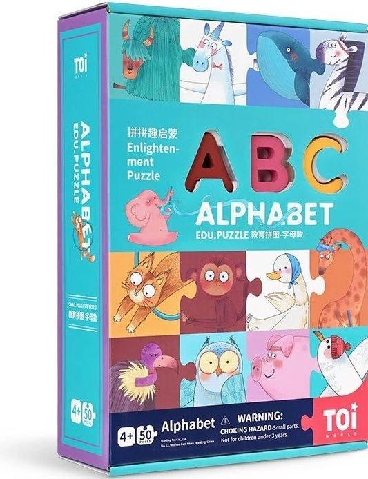 Small Foot Gioco In Legno "Sistemare Le Parole Educate" – 145 Dadi Con Lettere – Impara L'ABC E L'Ortografia Giocando – Dai 6 Anni